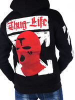 Hoodie Thug life ZWART