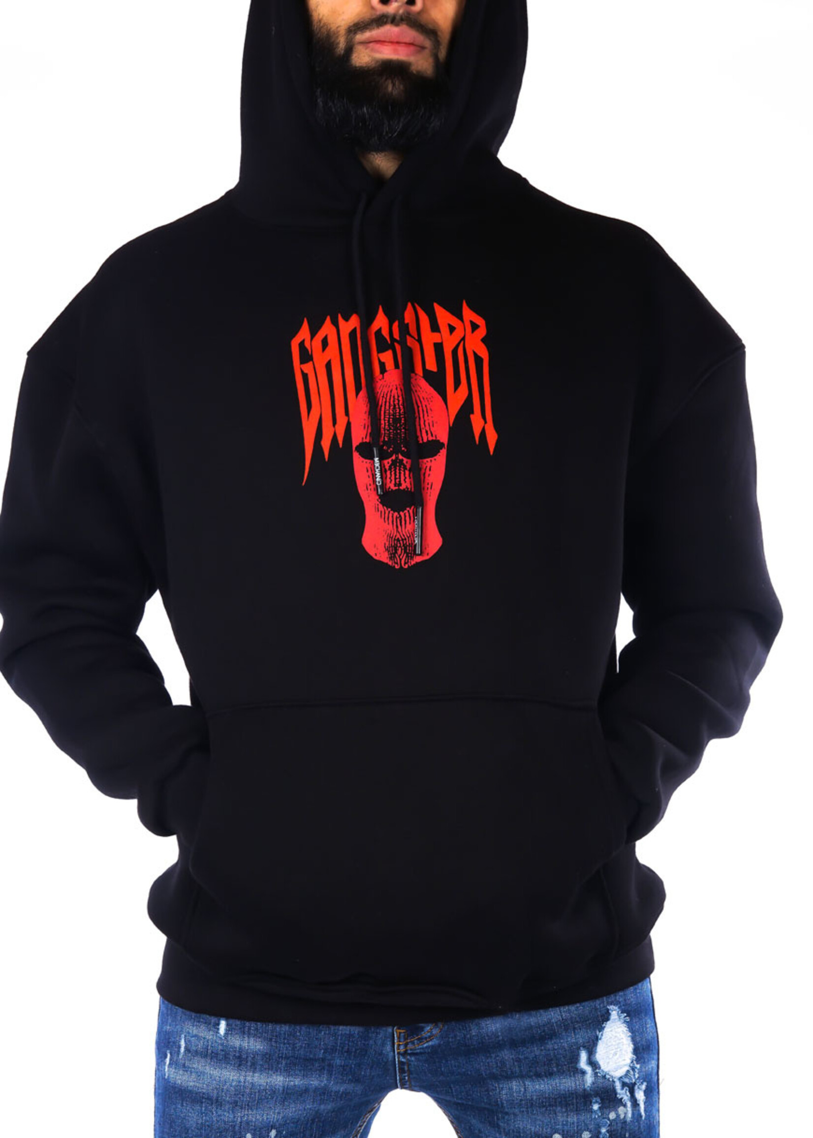 Oversized Hoodie zwart