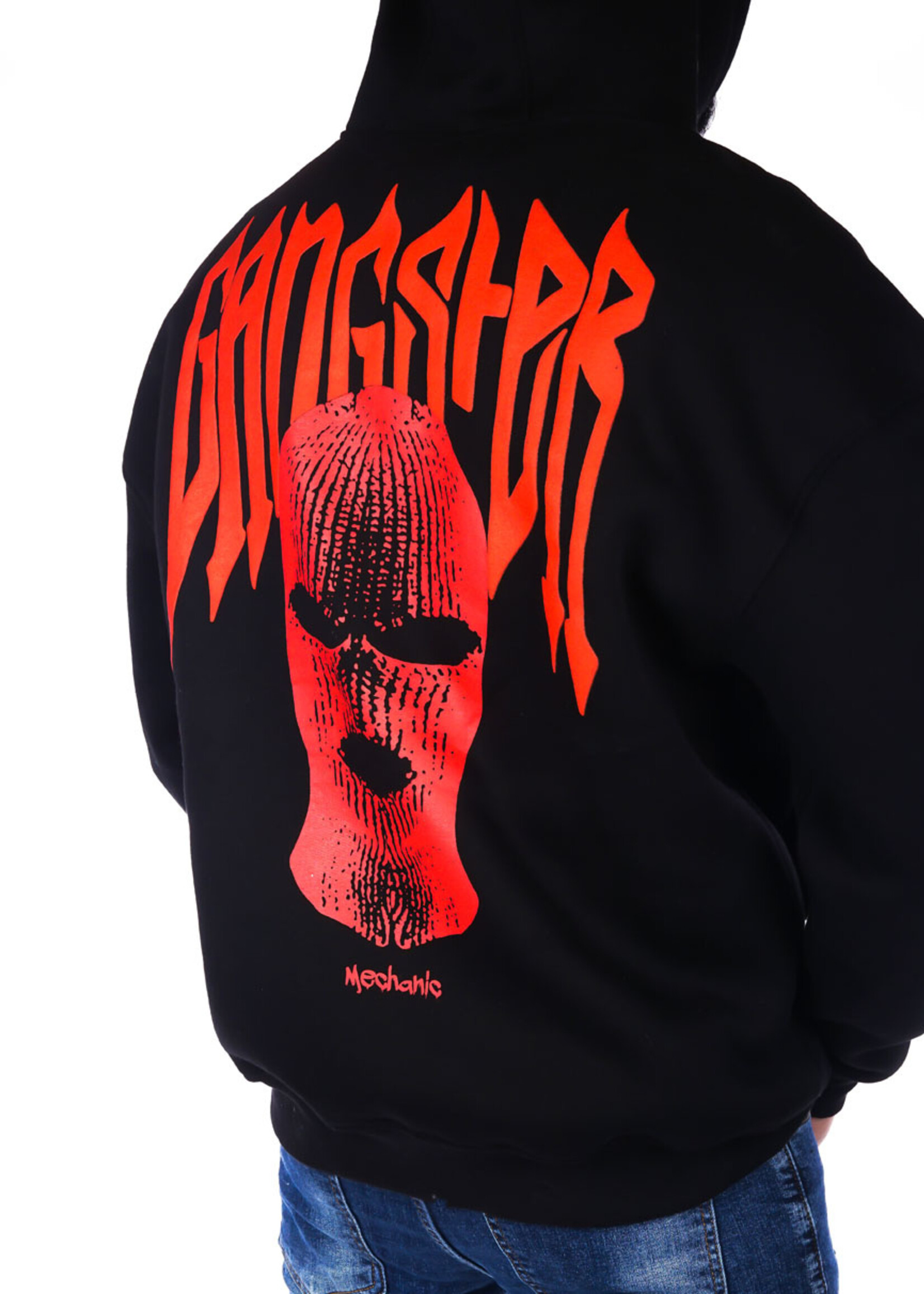 Oversized Hoodie zwart