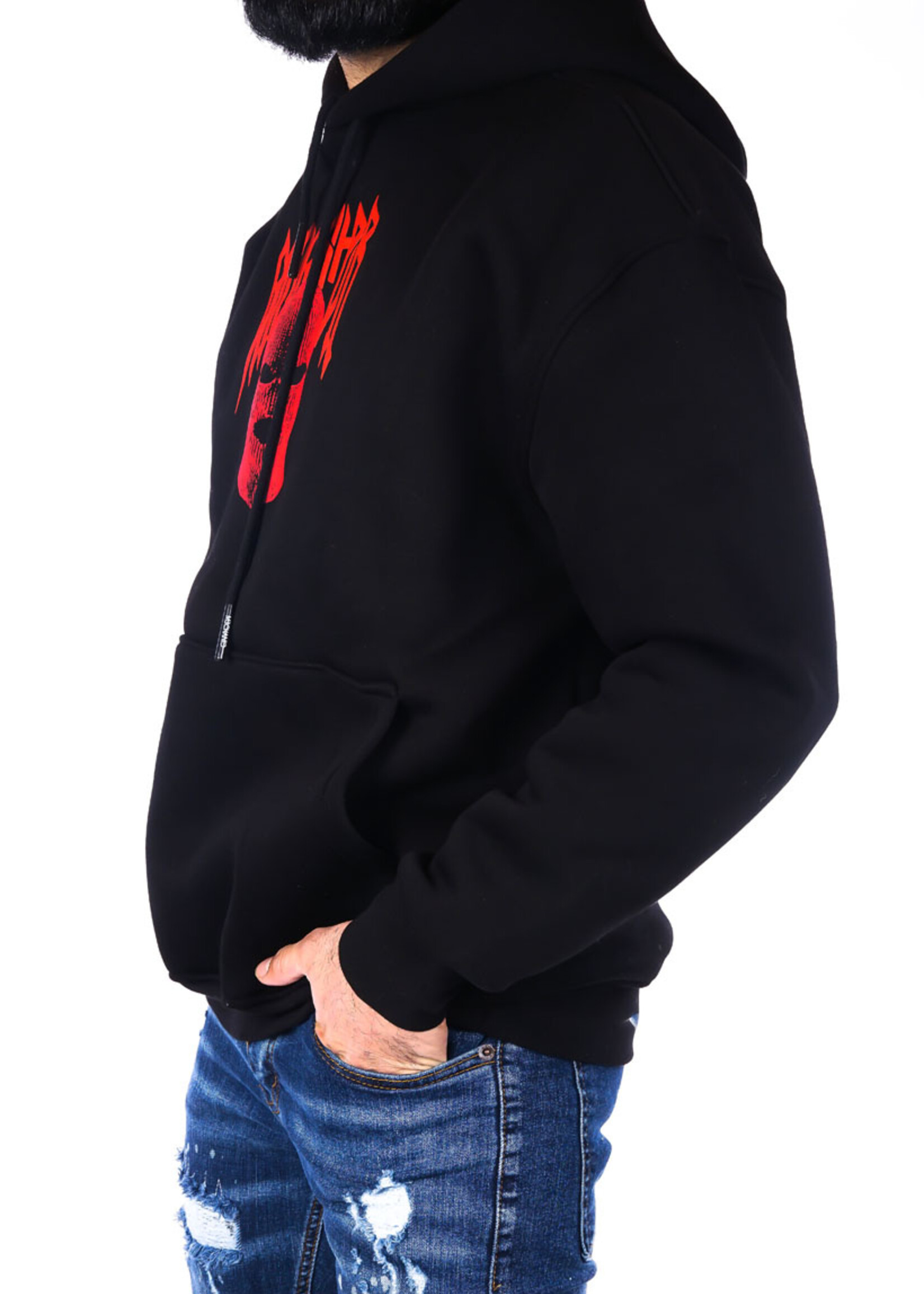 Oversized Hoodie zwart