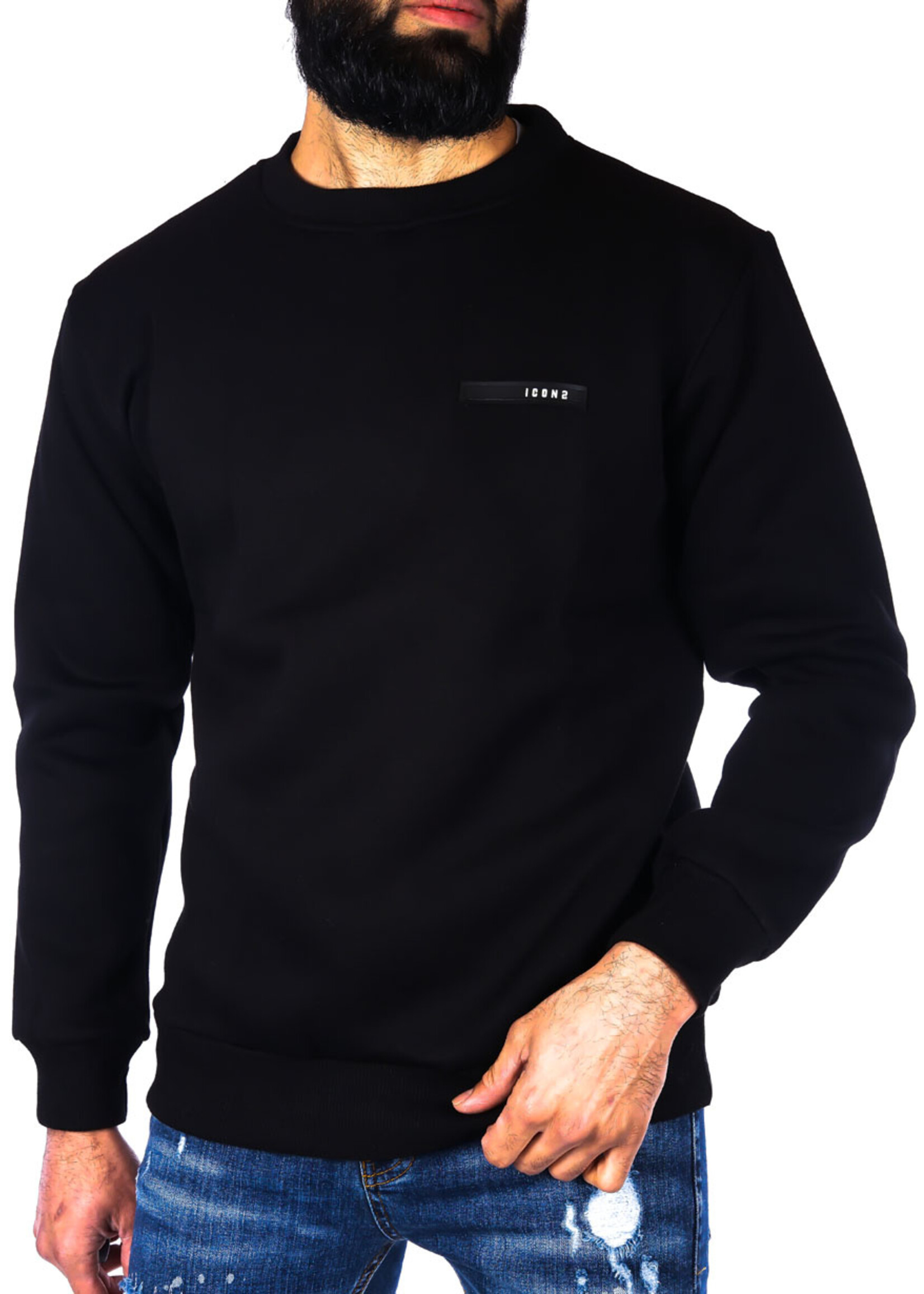Icon2 Sweater zwart