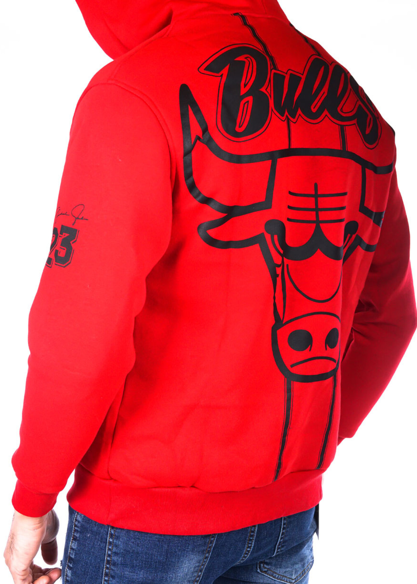 Bulls Hoodie RED