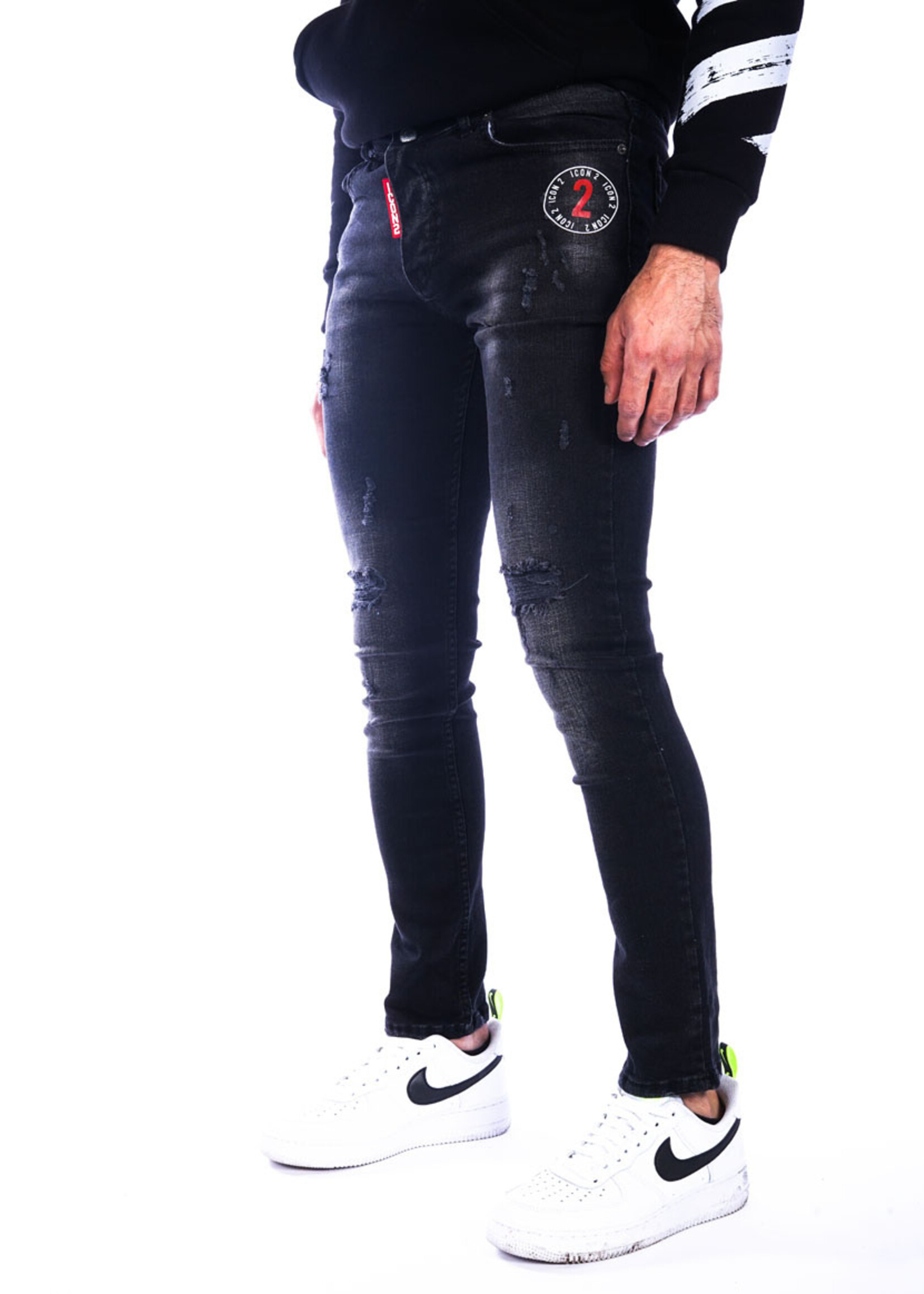 icon2 Jeans black  skinny