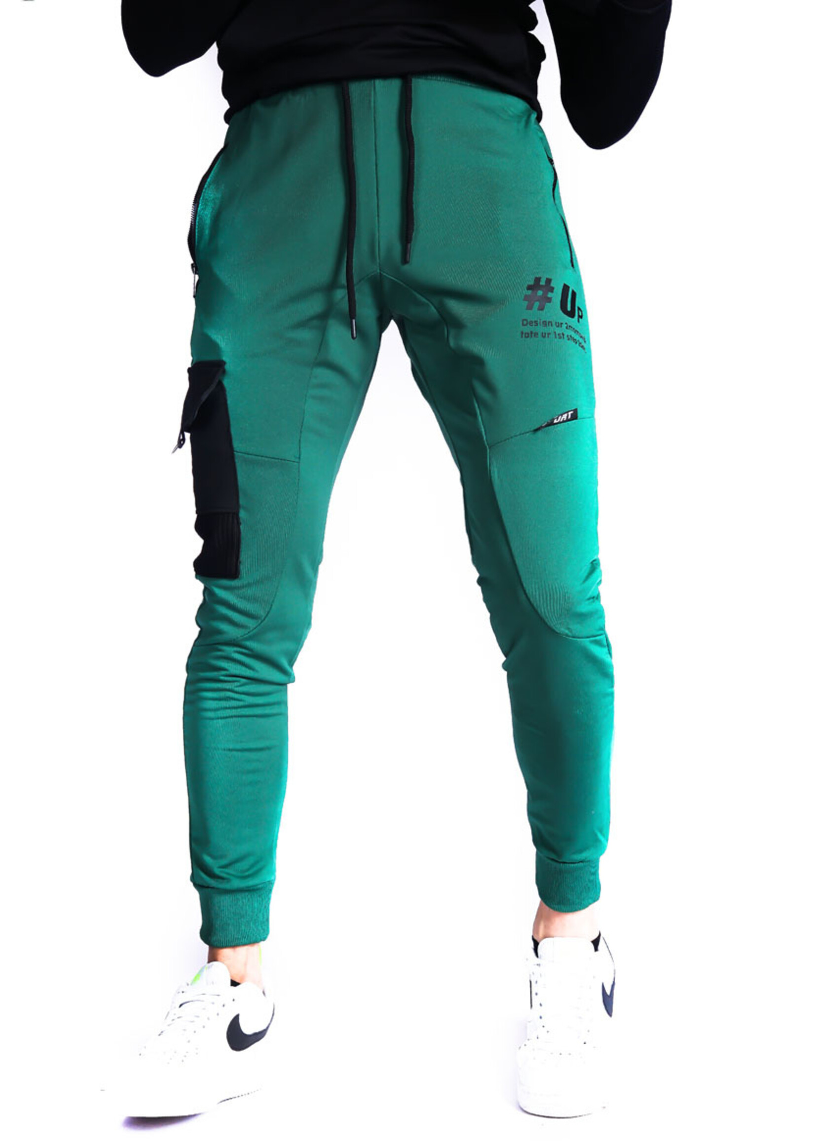Joggingbroek met zijzak