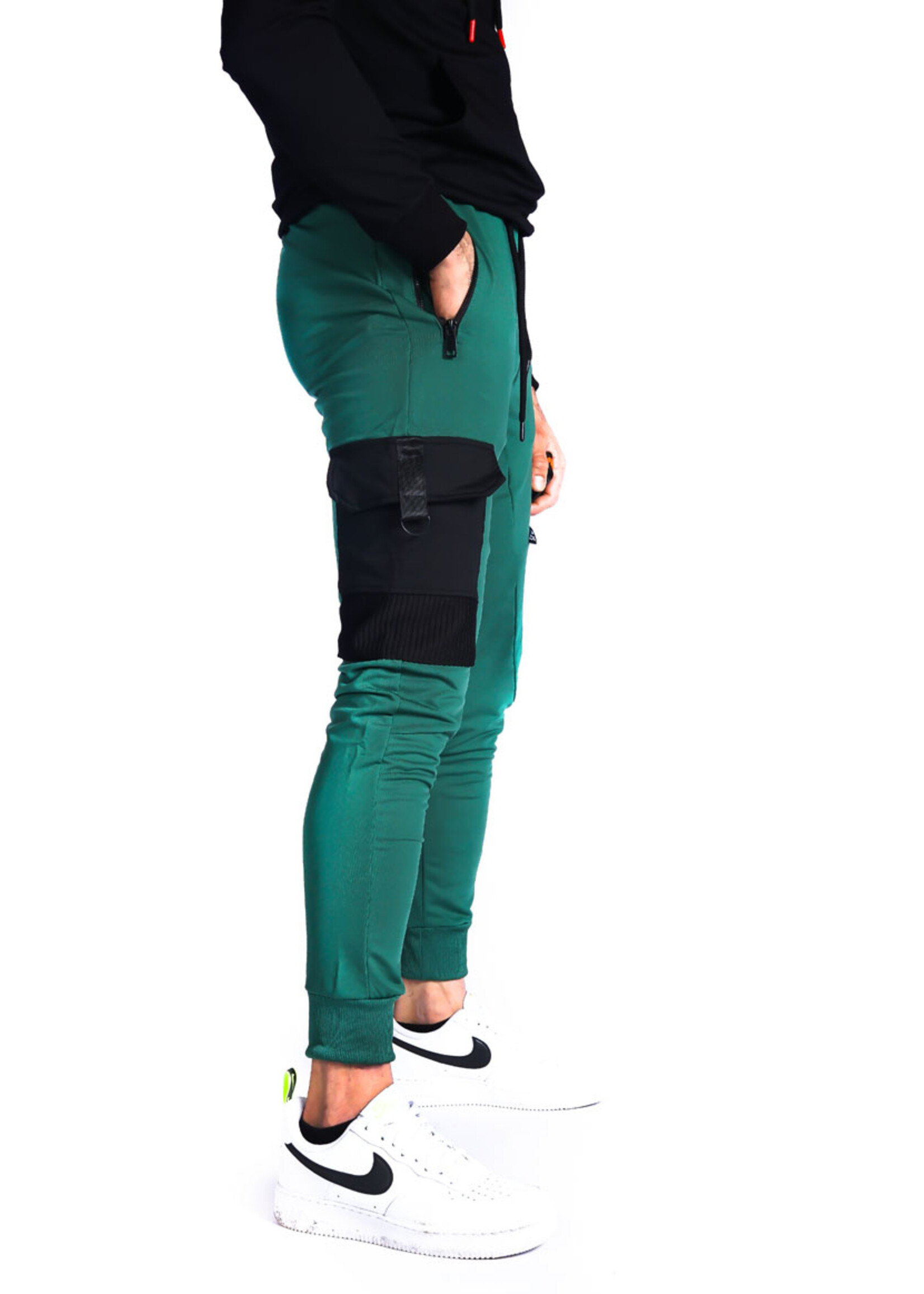 Joggingbroek met zijzak