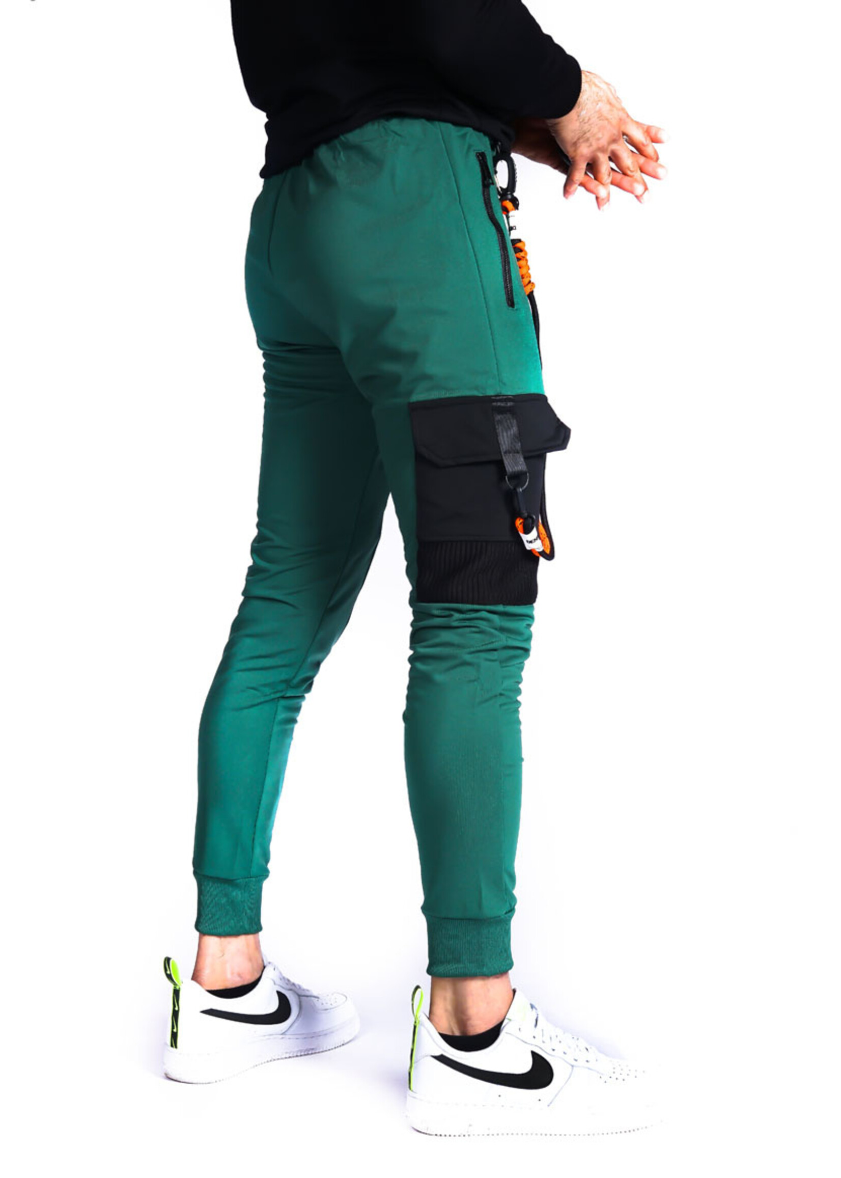Joggingbroek met zijzak