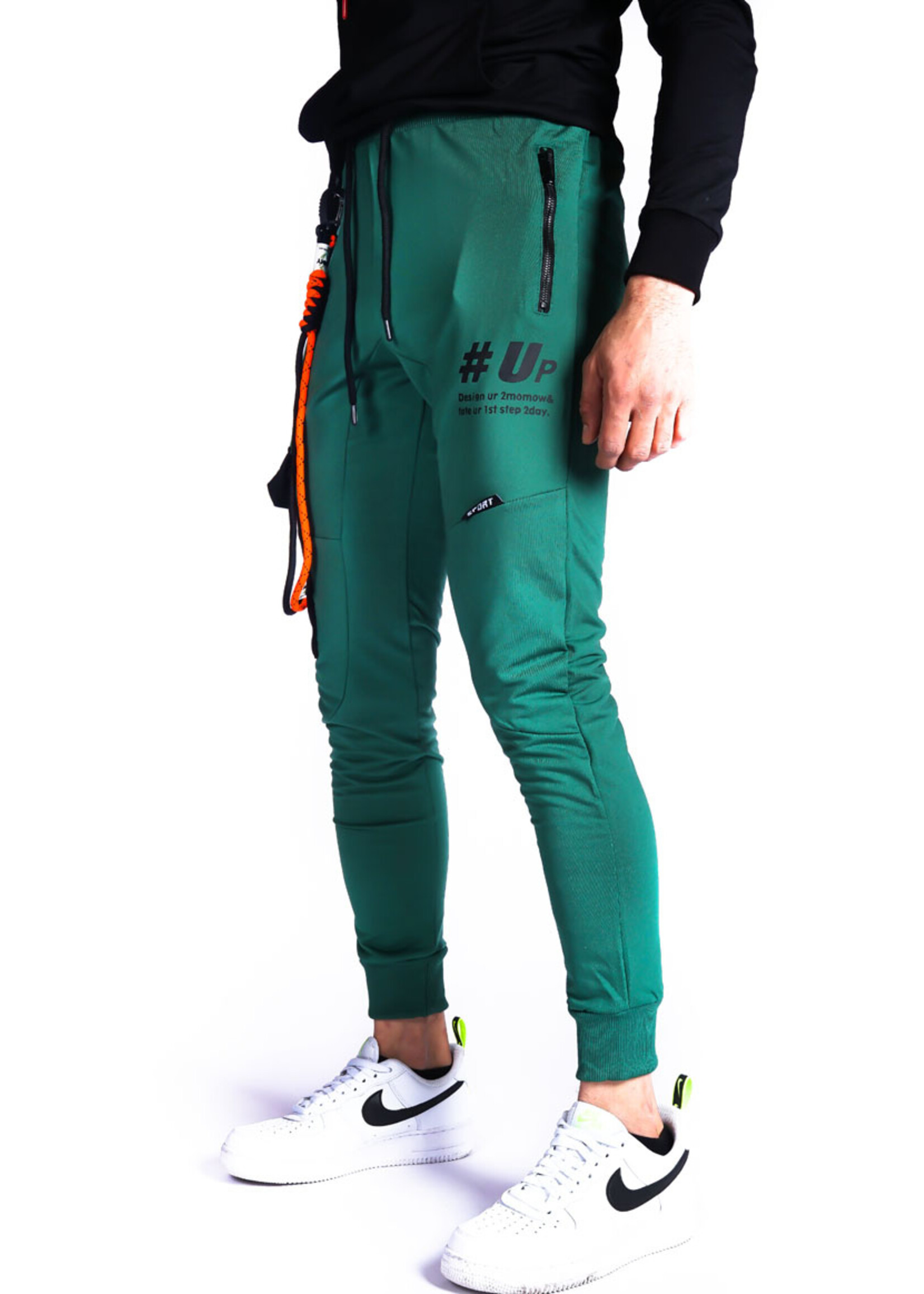 Joggingbroek met zijzak