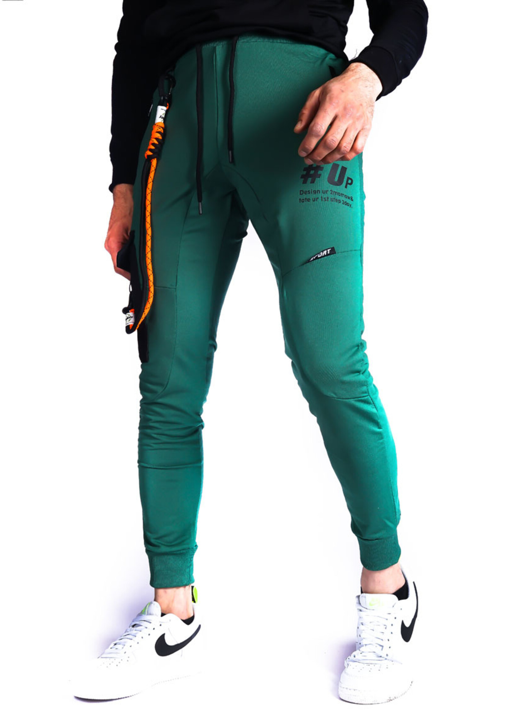 Joggingbroek met zijzak