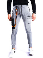 Joggingbroek met zijzak GRIJS