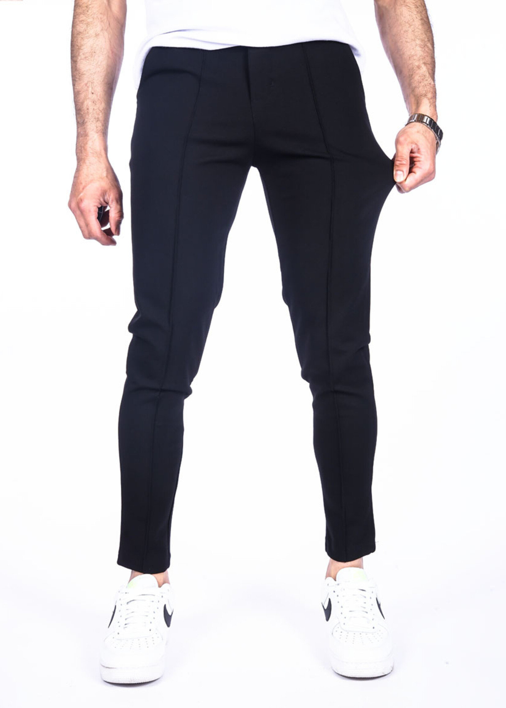 Chino All Black Sretch