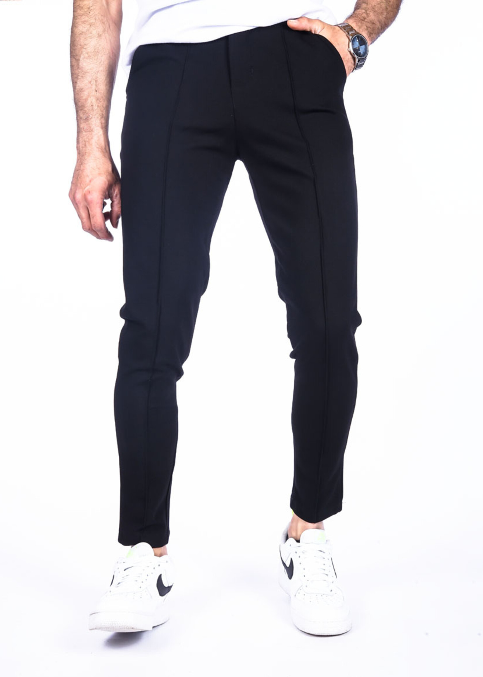 Chino All Black Sretch
