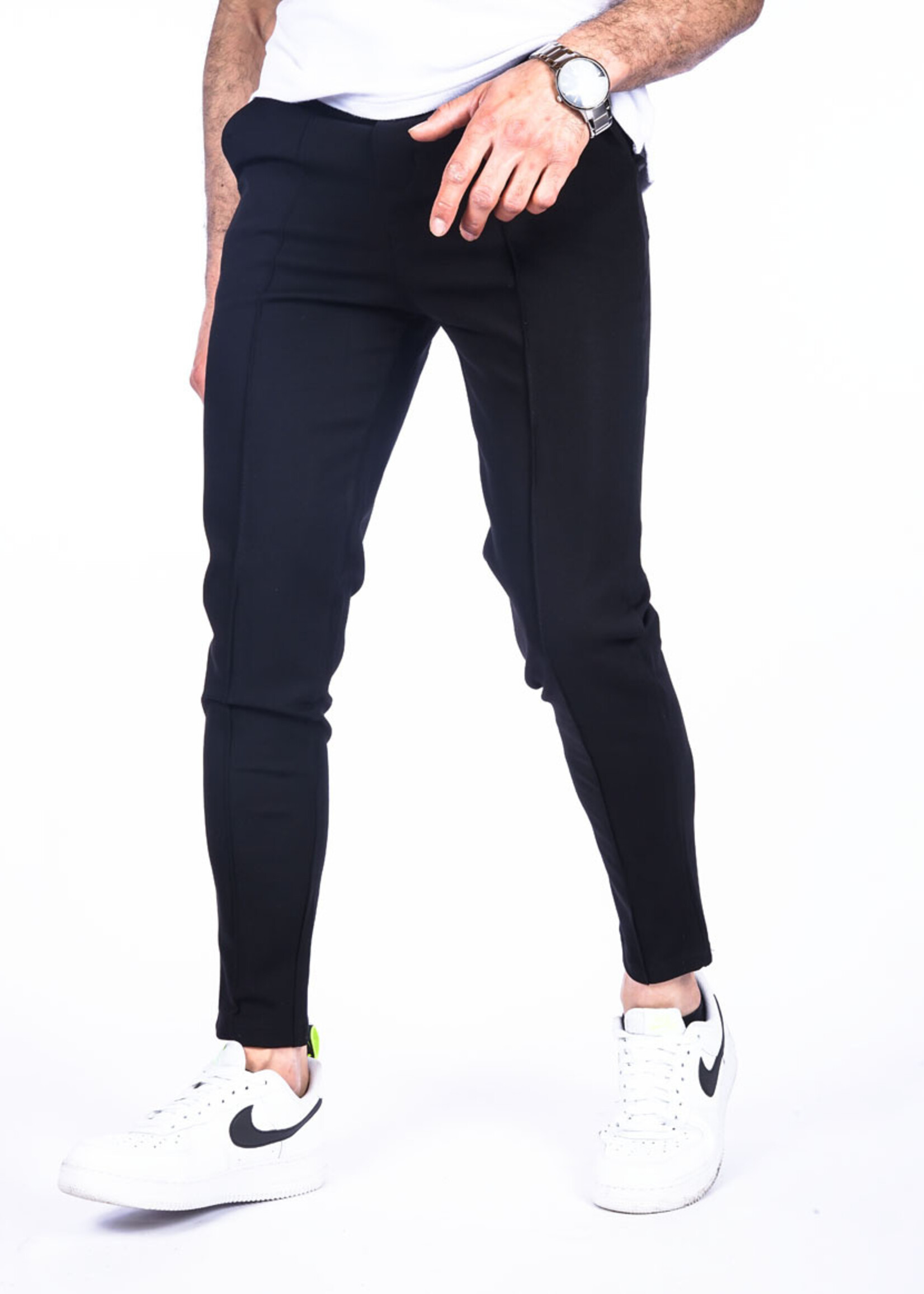 Chino All Black Sretch