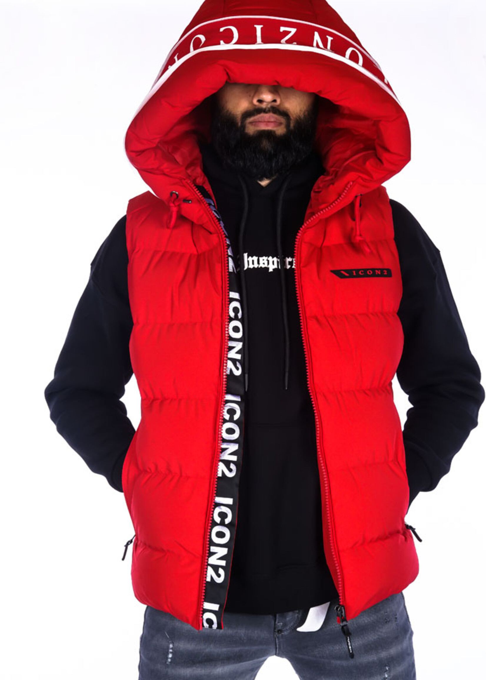 Icon Bodywarmer rood