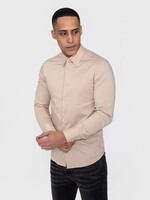 Heren overhemd Beige