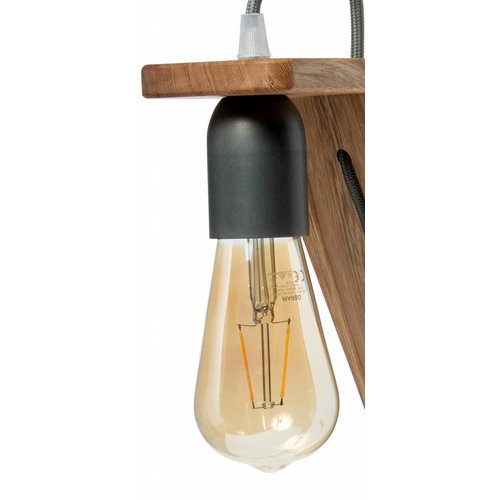 Plus 31 Dutch Lamp Design Wandlamp massief eiken