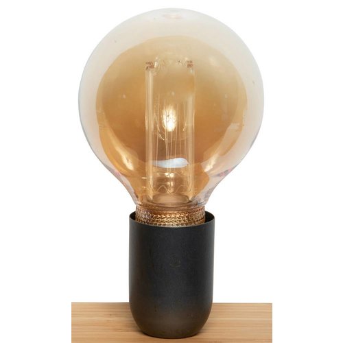 Plus 31 Dutch Lamp Design Wandlamp massief iepen (rechter uitvoering)