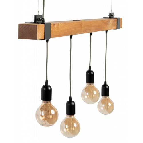 Plus 31 Dutch Lamp Design Hanglamp massief iepen 130 cm