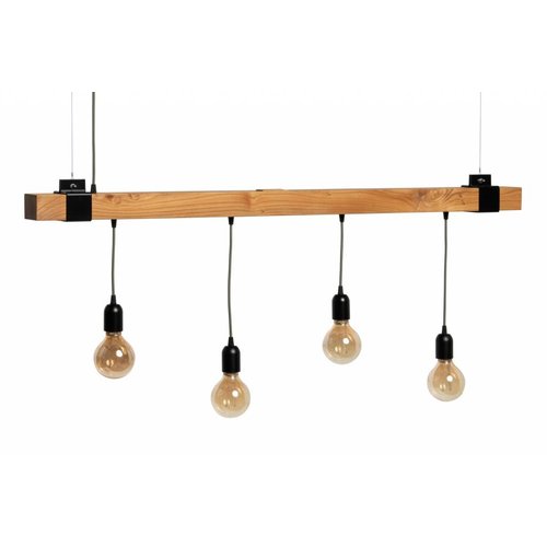 Plus 31 Dutch Lamp Design Hanglamp massief iepen 130 cm