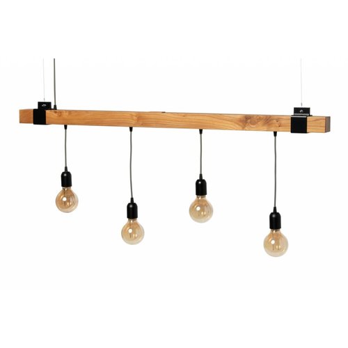 Plus 31 Dutch Lamp Design Hanglamp massief iepen 130 cm