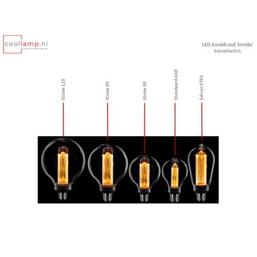 ETH Lichtbron LED Kooldraad Globe 80 SceneSwitch Smoke