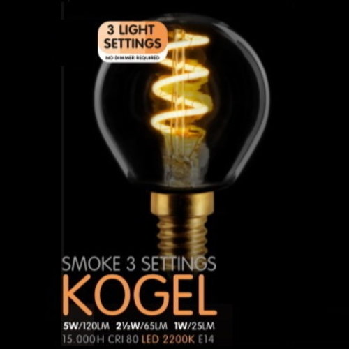 ETH LED Kogel SceneSwitch Smoke E14