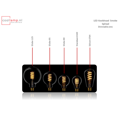 ETH Lichtbron LED Kooldraad Edison ST64 4.0W