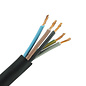 Neopreen 5x1/5mm  (rubber)kabel