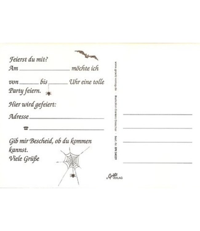 Daniela Drescher Einladungskarte Merlind