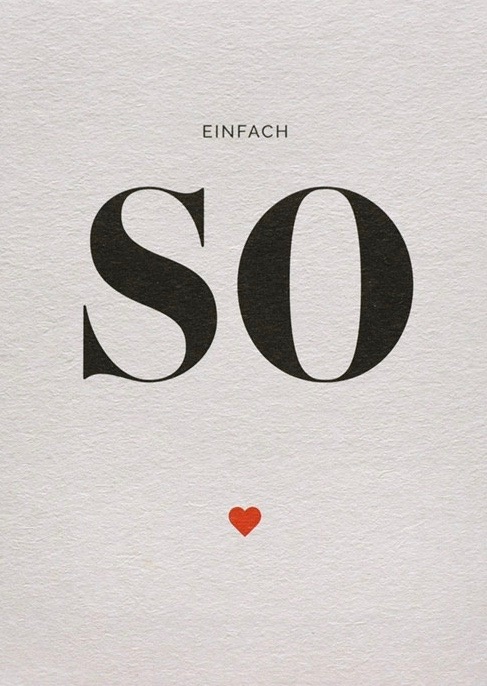 EINFACH SO Postkarte Postkartenshop Berlin | Karten von kartenmarie