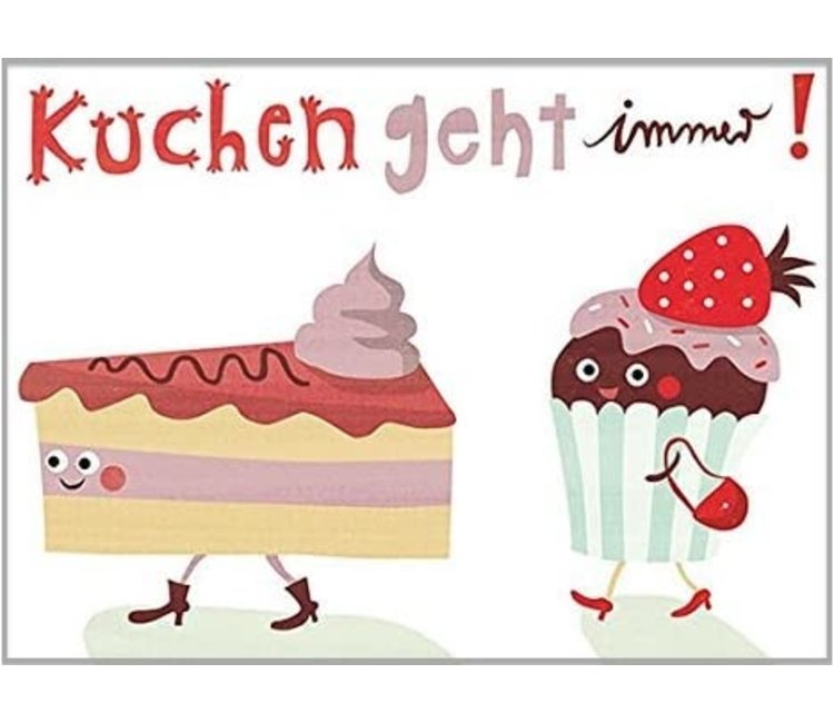 kuchen geht immer lustige postkarten im postkartenshop berlin postkartenshop berlin