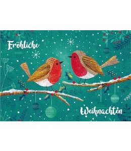 SKOWRONSKI & KOCH VERLAG Fröhliche Weihnachten mit Rotkehlchen