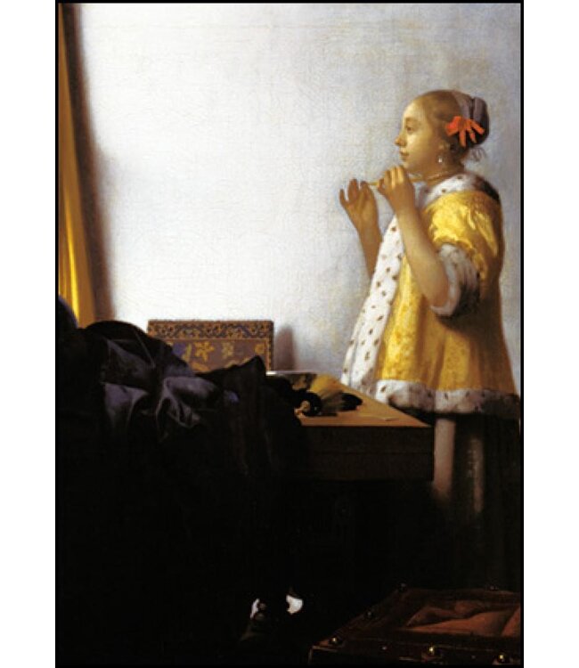 Johannes Vermeer Junge Frau mit einer Perlenkette