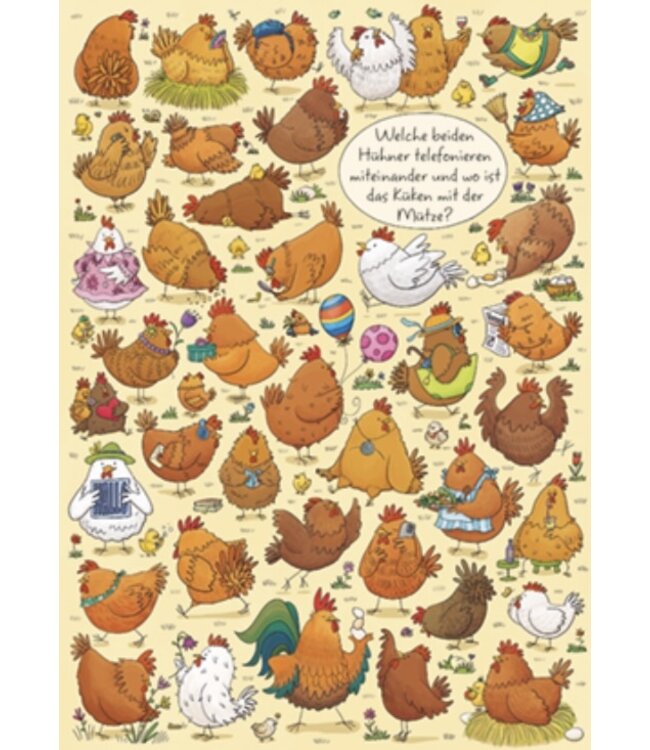 Charis Bartsch Welche beiden Hühner telefonieren?