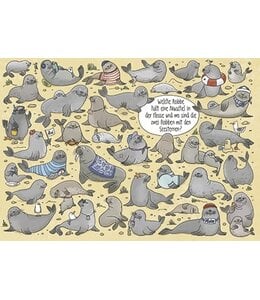 Charis Bartsch Welche Robbe hält eine Muschel in der Flosse?