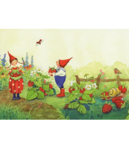 Daniela Drescher Pippa und Pelle pflücken ERDBEEREN