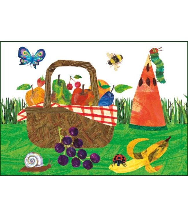 Eric Carle Obstkorb und Raupe Nimmersatt