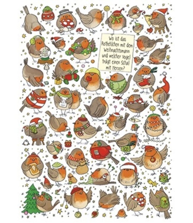 Charis Bartsch Wo ist das Rotkehlchen mit dem Weihnachtsmann?