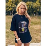 Cheveuxx T shirt zwart - B