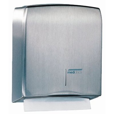 Mediclinics Towel dispenser stainless steel