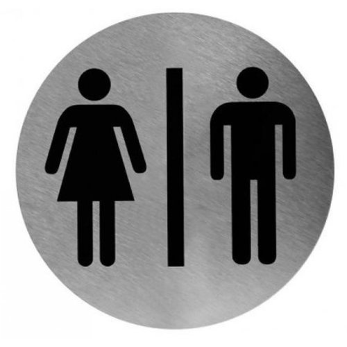 Mediclinics Piktogram toilet til mænd / kvinder