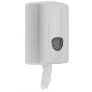 PlastiQline 2020 Cleaning roll dispenser mini plastic white