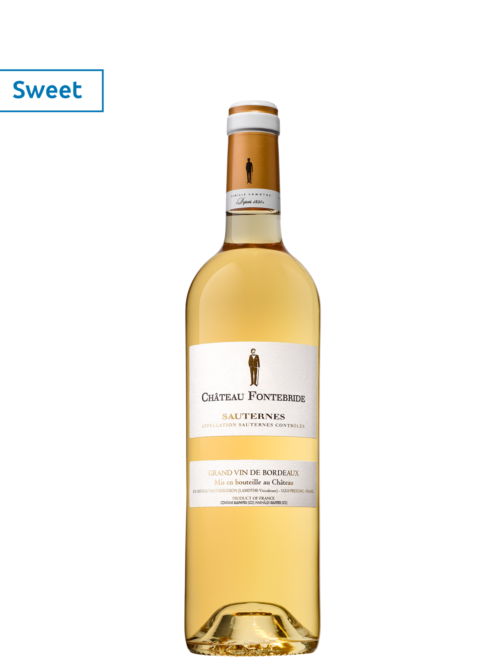 Château Haut-Bergeron Fontebride Sauternes 2021 375ml