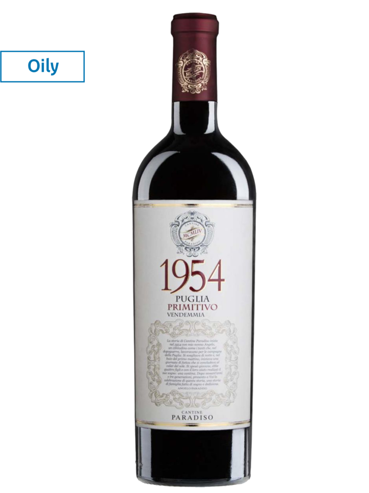 italie - puglia Paradiso 1954 Puglia Primitivo 2023