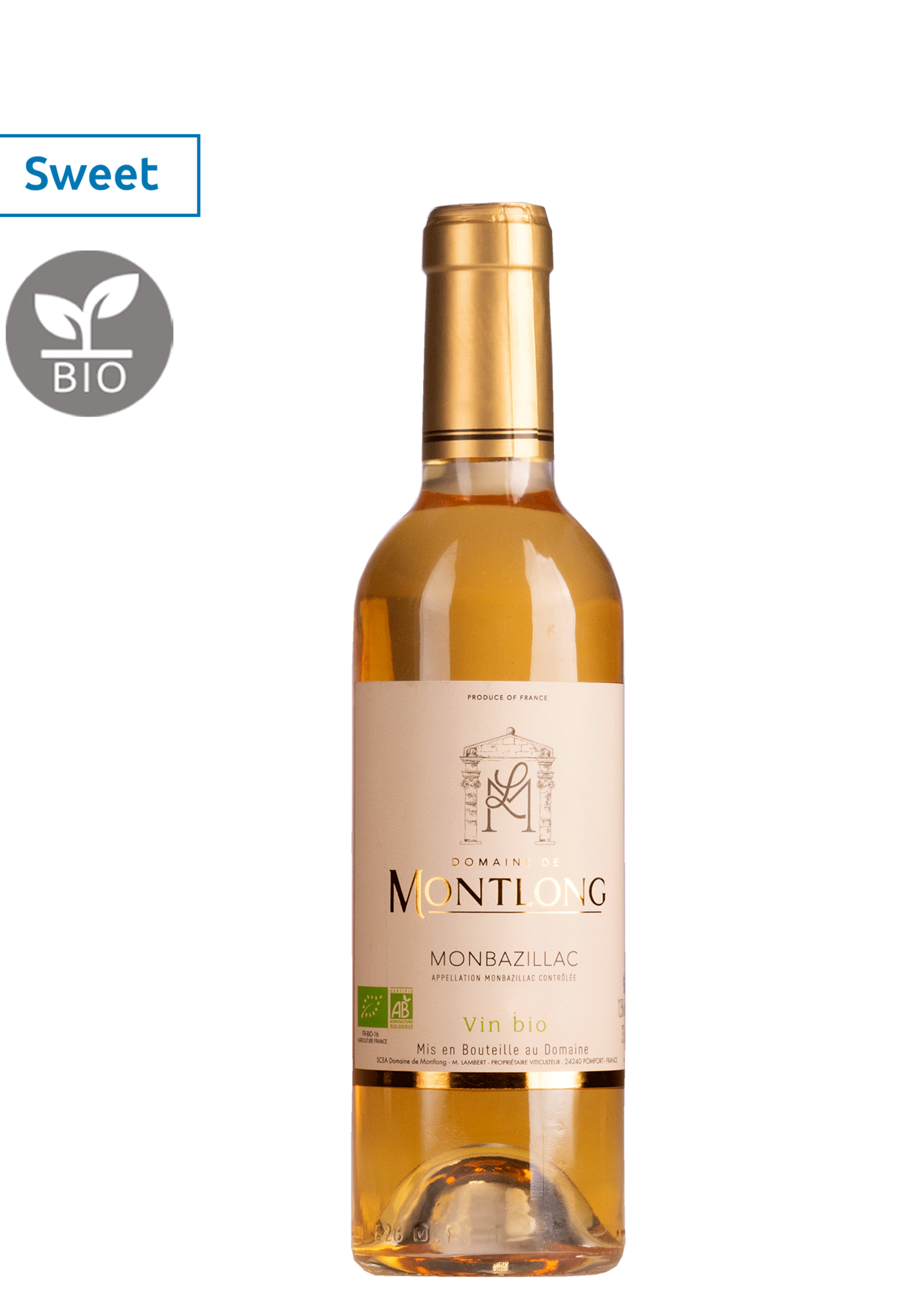 Domaine de Montlong Monbazillac 375ml 2022/2023