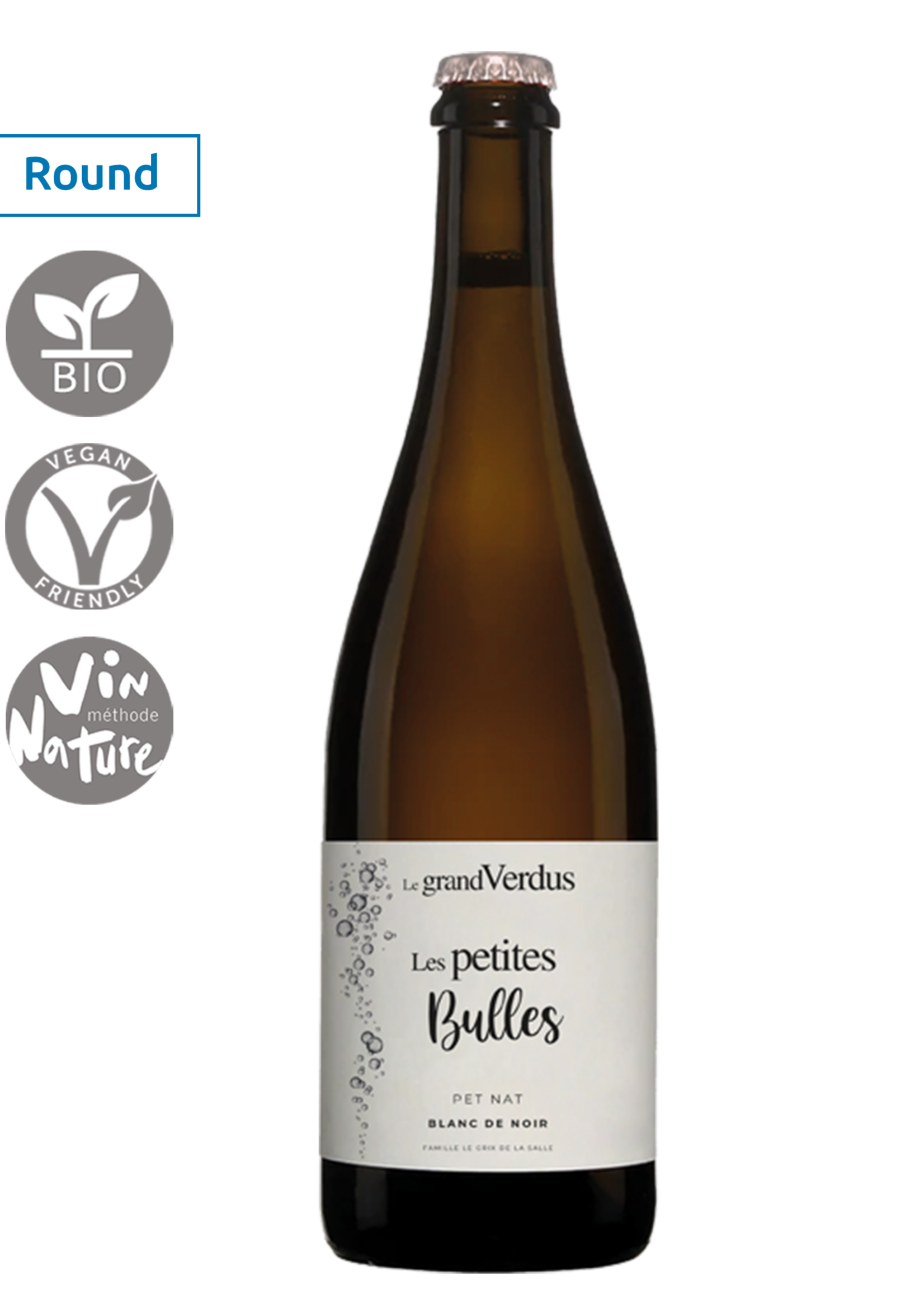 Le Grand Verdus Les Petits Bulles Pet-Nat Blanc de Noir
