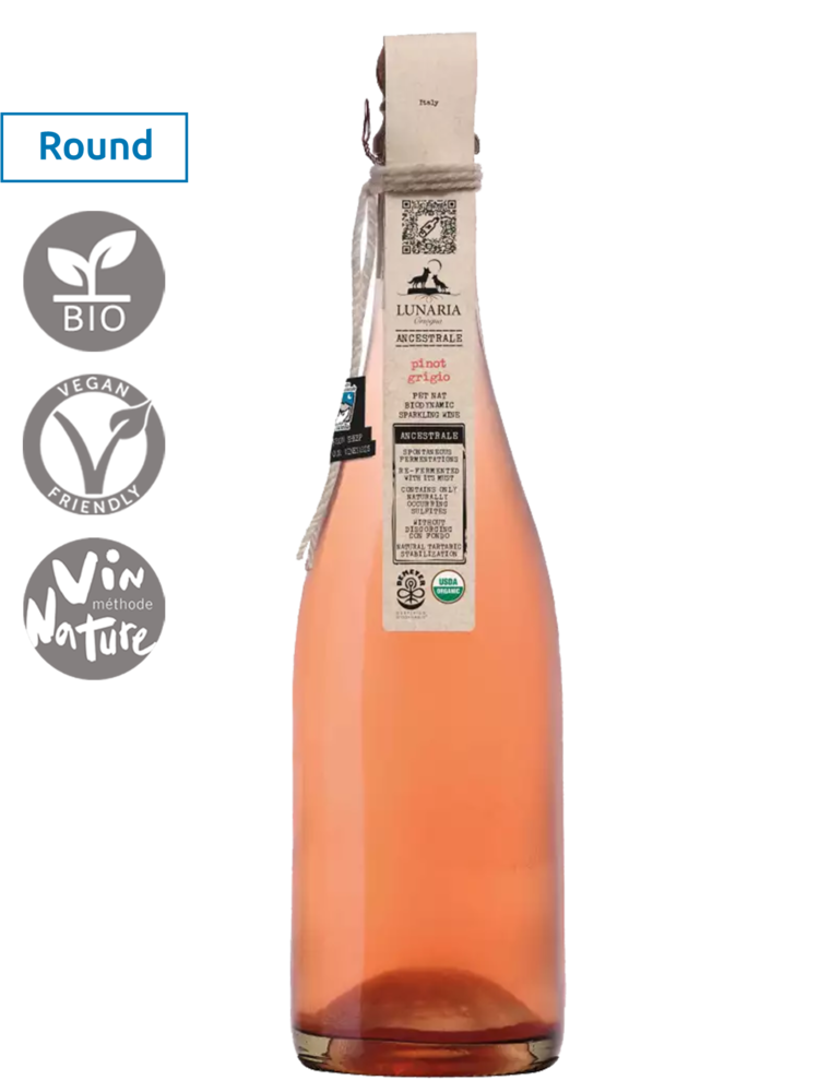 italie - abruzzen Lunaria Ancestrale Pinot Grigio Rosato Pet-Nat 2025