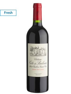frankrijk - bordeaux Chateau Cote de Baleau St. Emilion Grand Cru Classe 2019