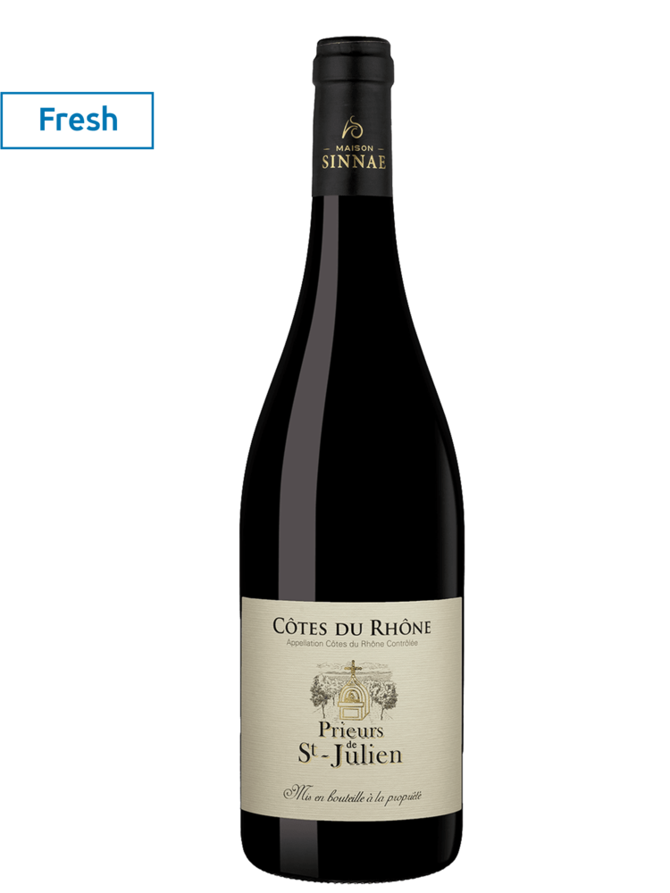 frankrijk - rhone Prieurs de St. Julien Côtes du Rhône Rouge 2024
