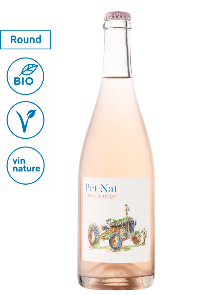 Pierre & Antonin Vigne Sauvage Pet-Nat Rose 2025