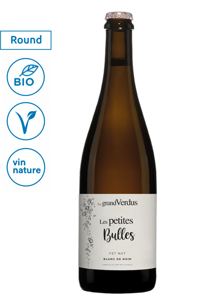 frankrijk - bordeaux Le Grand Verdus Les Petits Bulles Pet-Nat Blanc de Noir